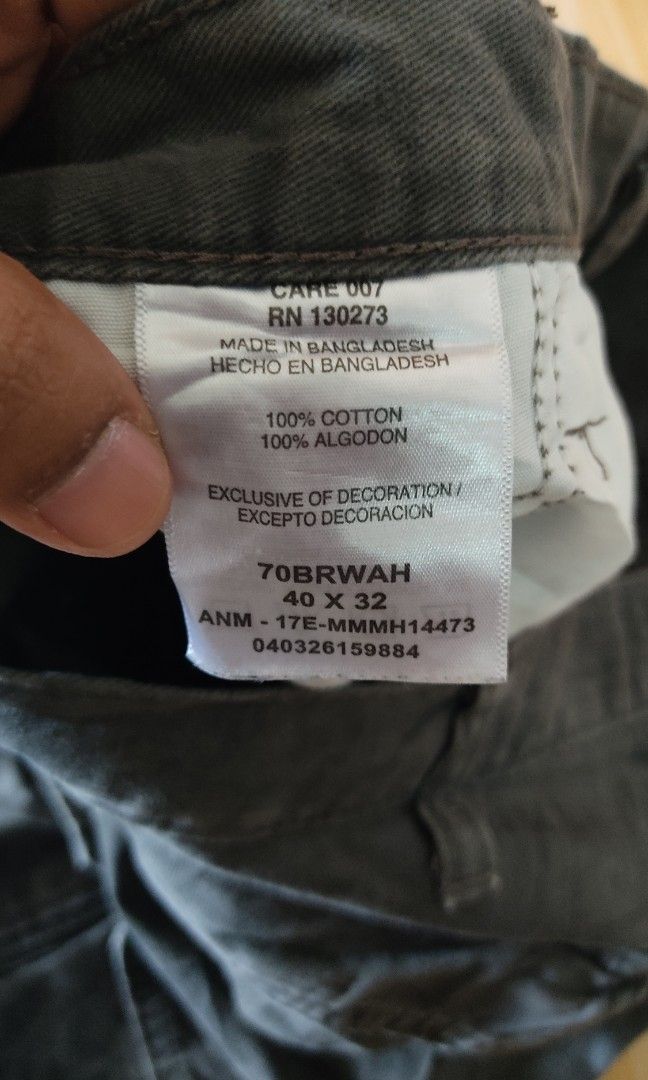 Wrangler Cargo Pants Men s Fashion Bottoms Trousers on Carousell