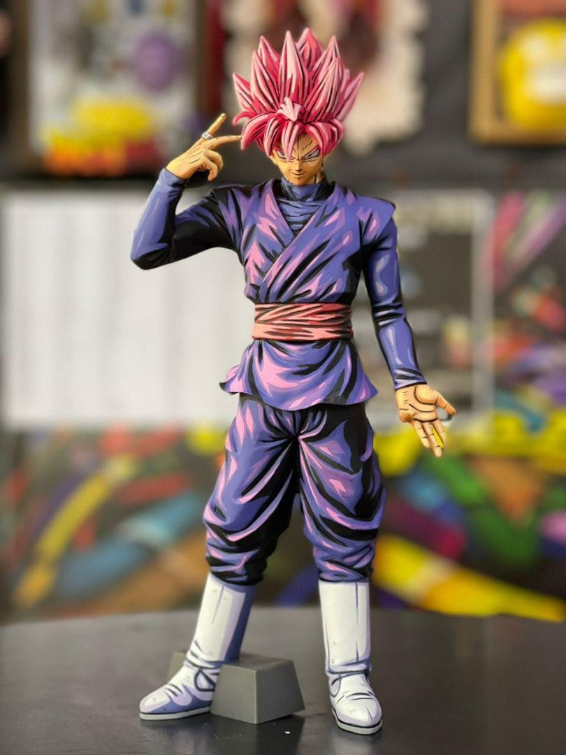 Black Goku 2D Dragonball Figure Repaint – Lyk Repaint