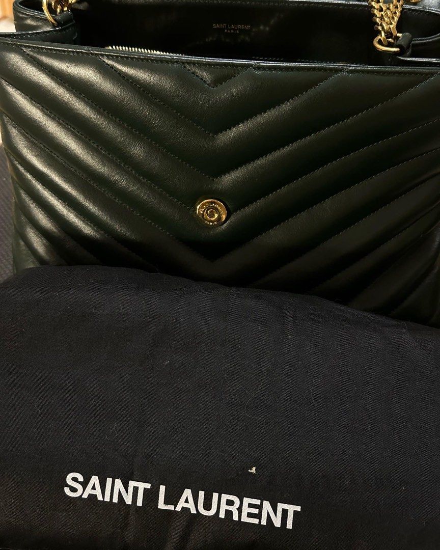 SAINT LAURENT Loulou small quilted leather shoulder bag