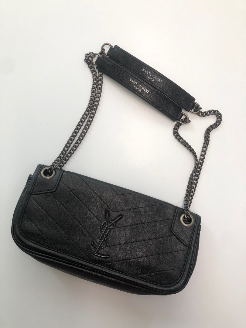 Ysl best sale crinkle bag
