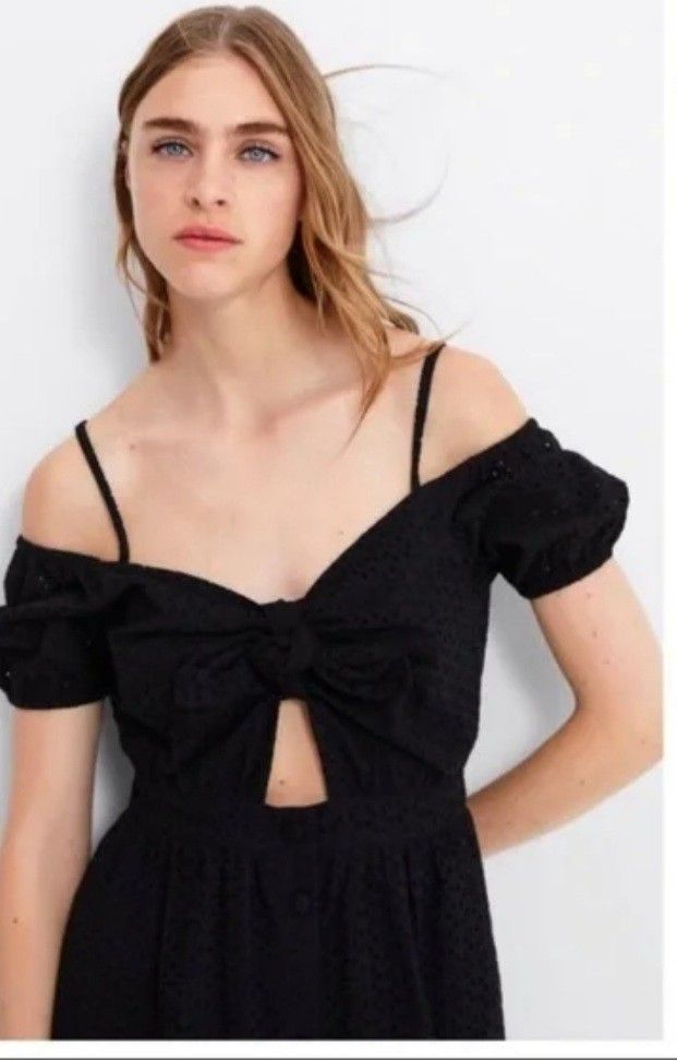 zara black eyelet dress Exquisite Sweetheart Mermaid Black Satin Long Prom Dress main image 0