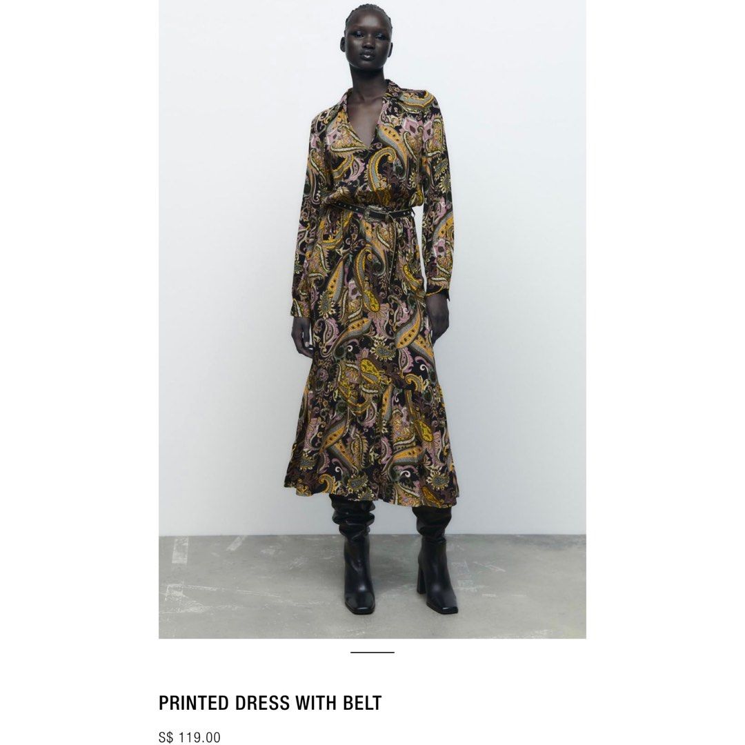Zara 2025 studded dress