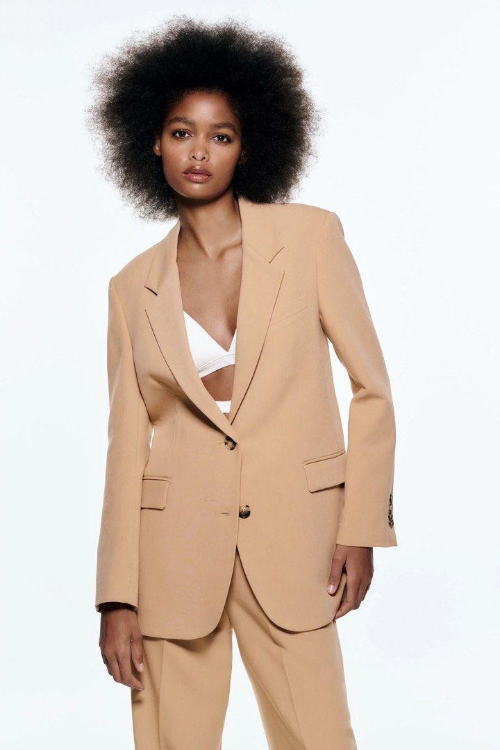 Straight cut hot sale coat zara