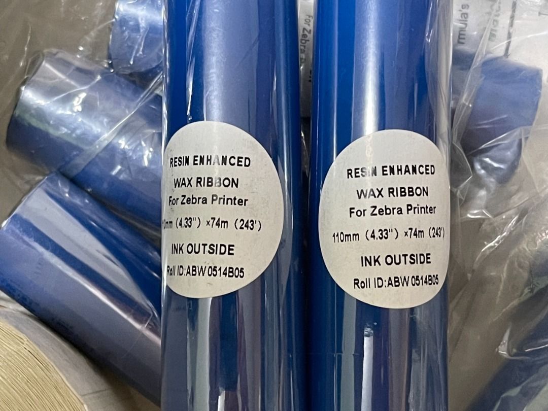 Zebra GK420t Thermal and Direct Transfer Label Printer uses a ribbon so