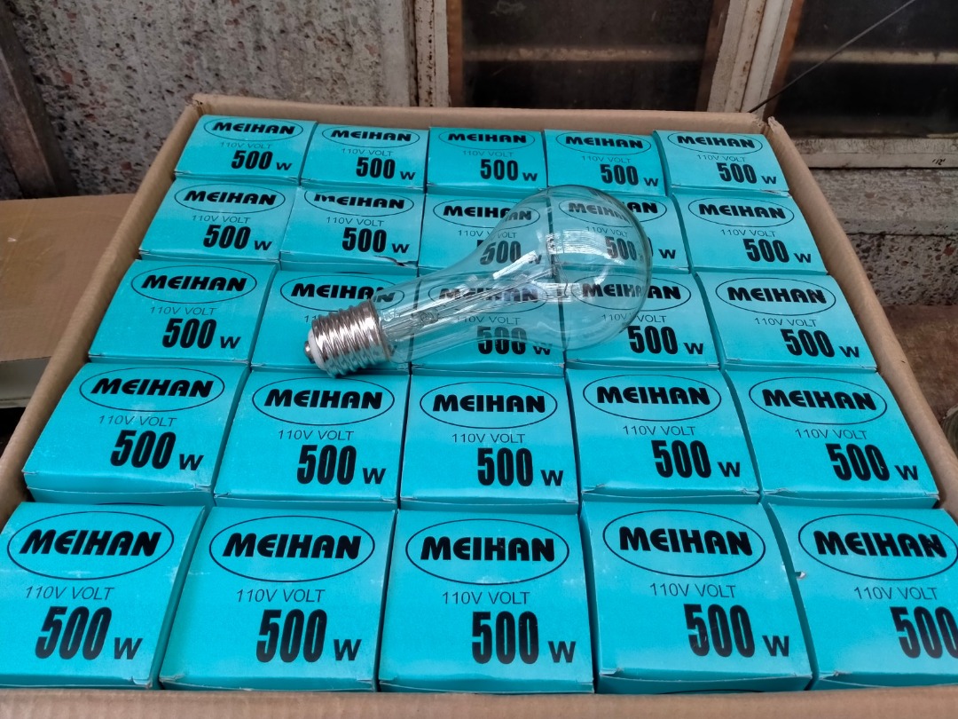 110 volts 110v E40 CLEAR Incandescent Marine Lamp bulb A100 - 300w ...