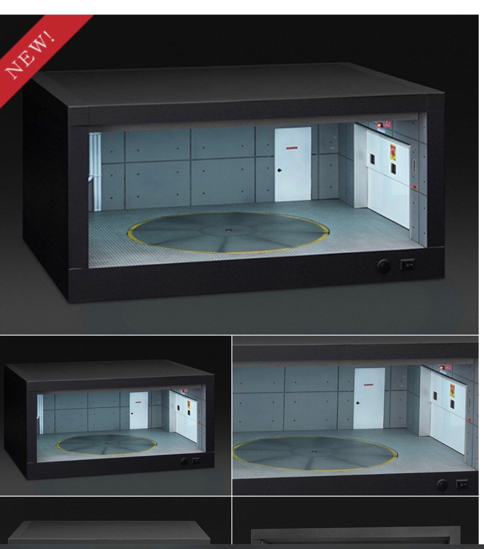 1/18 IGNITION MODEL 3121 CAR PARK DIORAMA WITH ROTATING PLATFORM, 興趣及遊戲, 玩具 & 遊戲類 Carousell