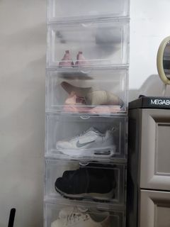 12pcs. Shoe/Clothes Clear Storage Box