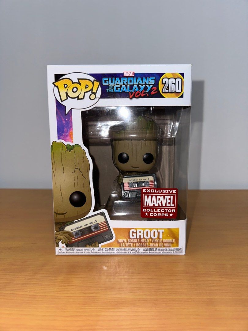 260 Groot Marvel Collector Corps Funko Pop Guardians of the Galaxy