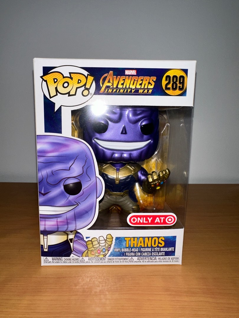 Pop Vinyl Funko Thanos 289 Funko Pop! Avengers Infinity War THANOS