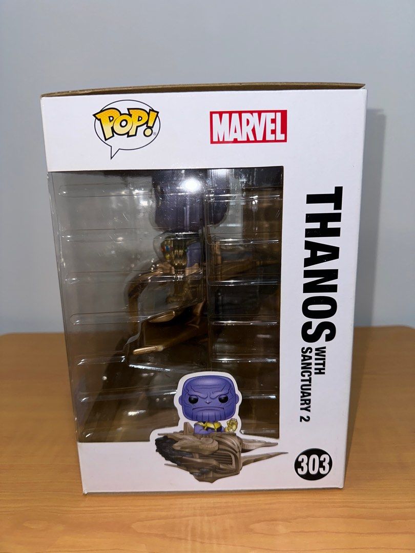 303 Thanos with Sanctuary Movie Moments Funko Pop, Hobbies