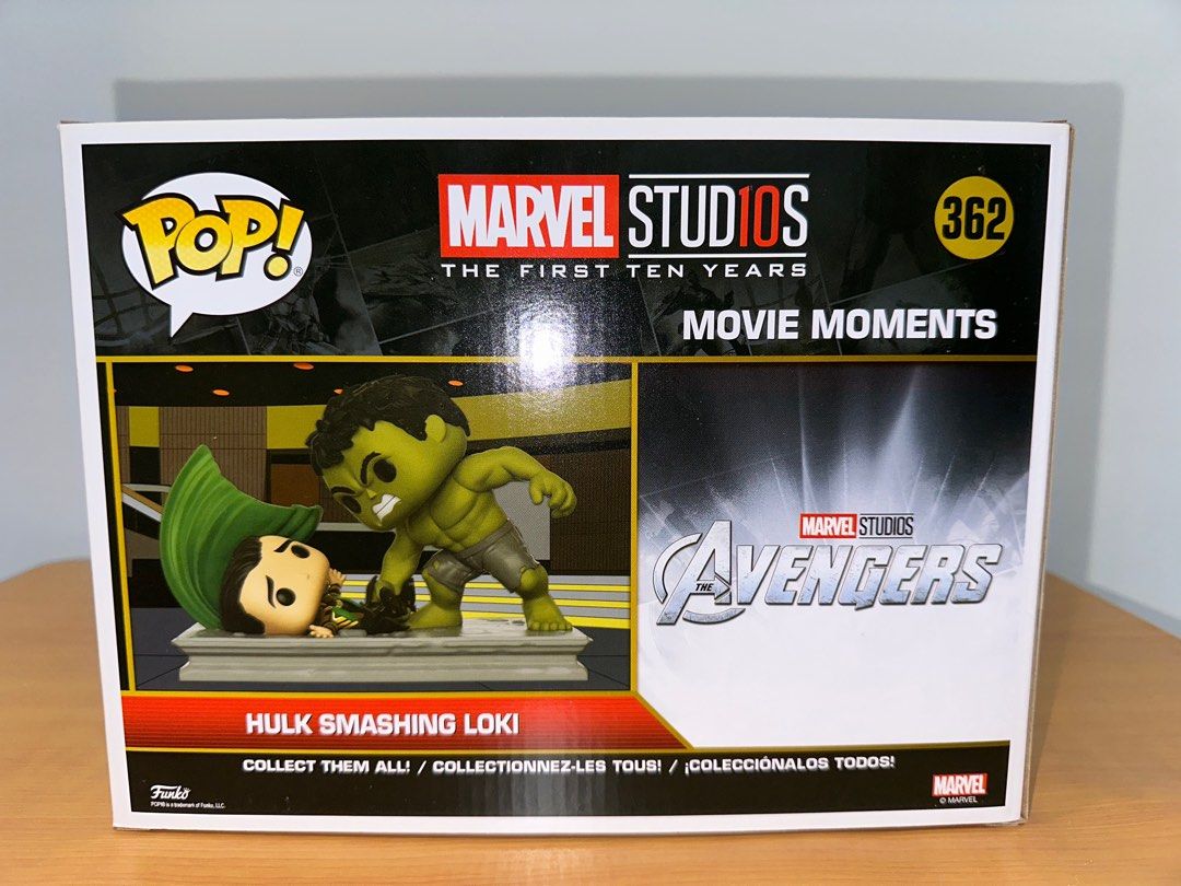 362 Hulk Smashing Loki Movie Moments Funko Pop, Hobbies Toys