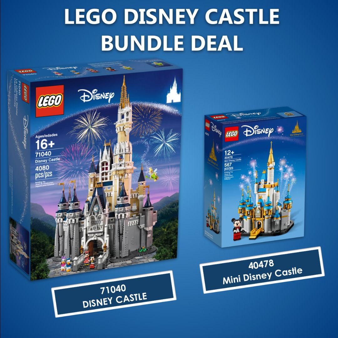 LEGO 71040 The Disney Princess Castle (4080 pcs) - BRAND NEW
