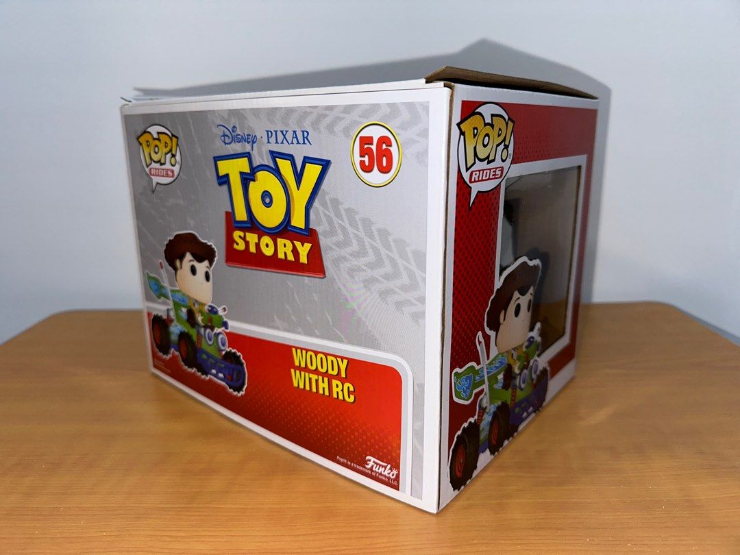 Funko Pop! Rides Toy Story Woody With RC Figure #56 - US
