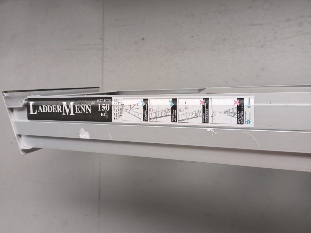 8ft A-frame Ladder, Furniture & Home Living, Home Improvement ...