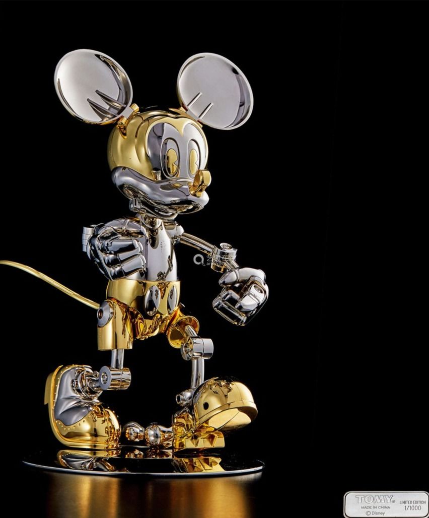 全新空山基SORAYAMA Hajime TOMY FUTURE MICKEY 2004 米奇金色, 興趣及 