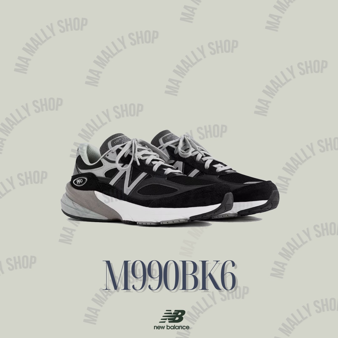 全新正版黑色V6 M990BK6 New Balance 990 V6 990V6 W990BK6