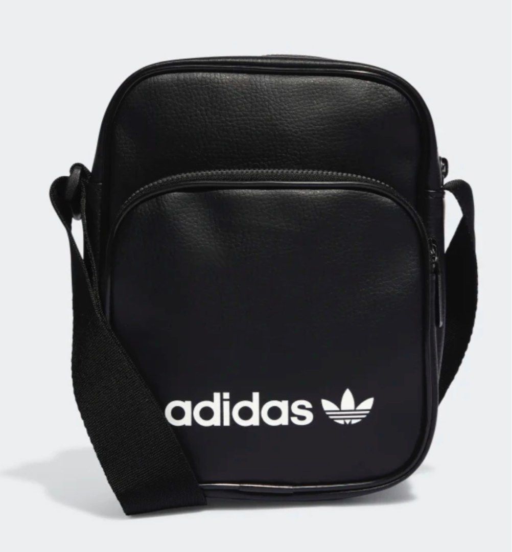 ADIDAS ARCHIVE LEATHER SHOULDER BAG