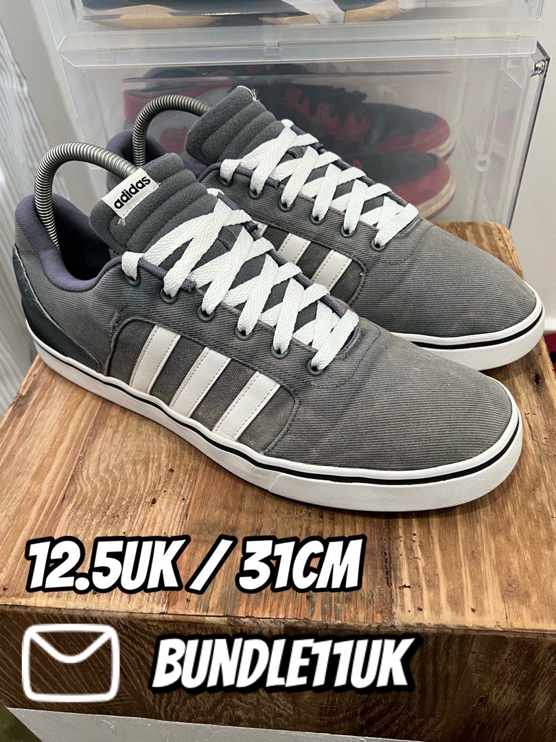 Adidas Neo Hawthorn ST Grey Canvas 12.5UK Men s Fashion Footwear Sneakers on Carousell