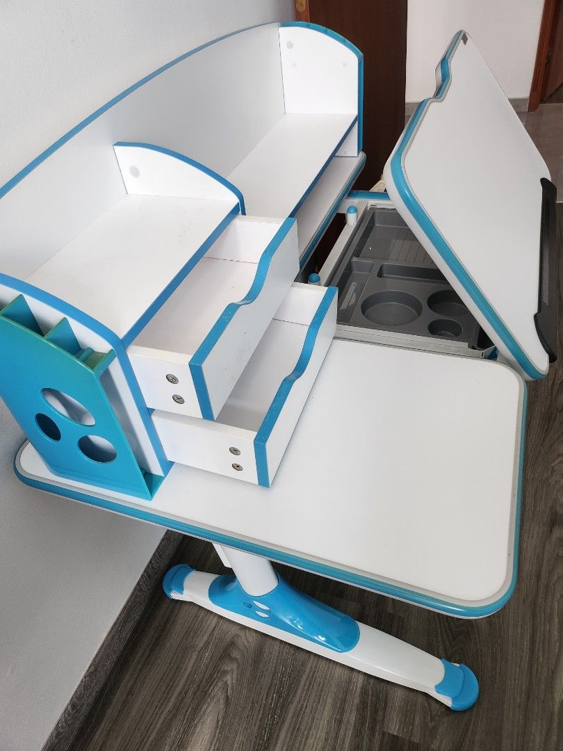 Adjustable kids study table for sale, Furniture & Home Living, Furniture, Tables & Sets on Carousell