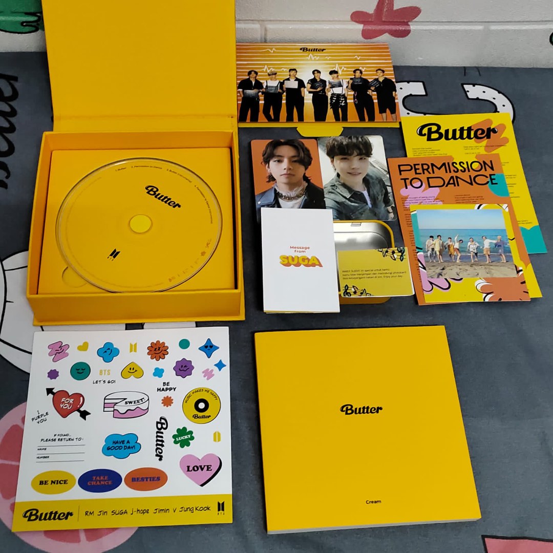 Album Butter BTS official, KWave di Carousell