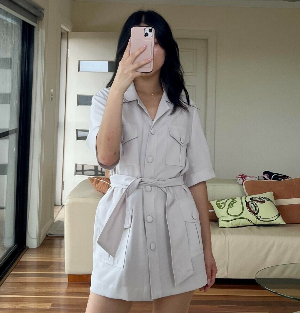 Alice McCall Hyde Park Jacket or dress in Stone size 8