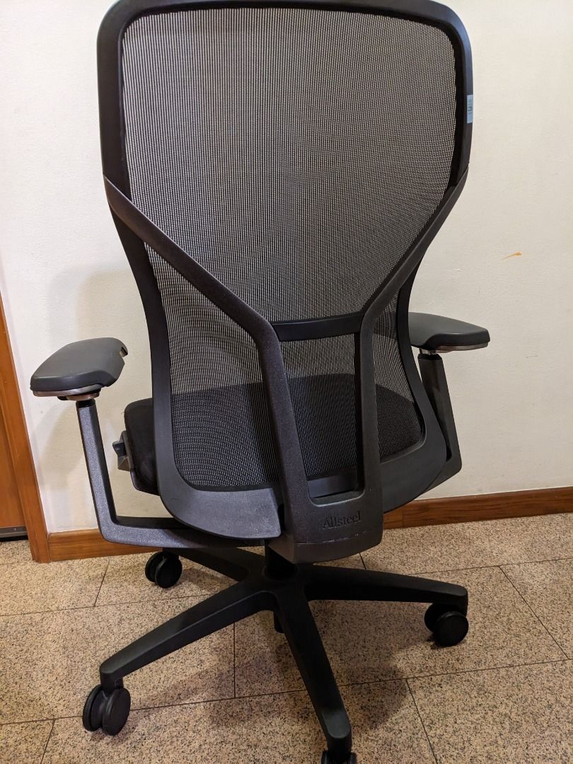 Allsteel Ergonomic Chair, Fully Loaded, + Fully Adjustable Arms