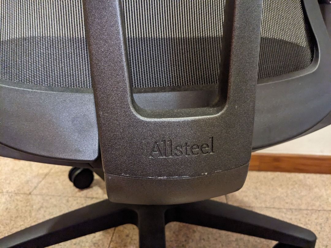 Allsteel Ergonomic Chair, Fully Loaded, + Fully Adjustable Arms