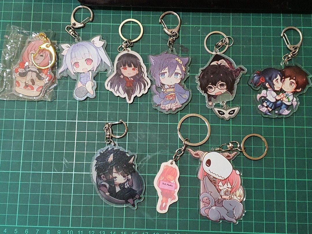 Anime Acrylic Keychains (Spy X Family, Kakegurui, Doki Doki Litreature  Club, BNHA, Ancient Magnus Bride, Persona 5, Your Name and etc), Hobbies &  Toys, Collectibles & Memorabilia, Fan Merchandise on Carousell