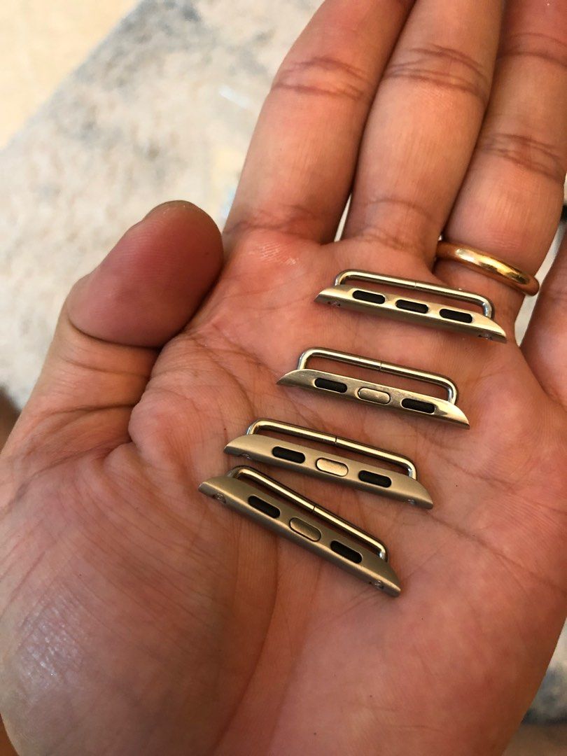 Apple Watch lugs for regular straps Men s Fashion Watches