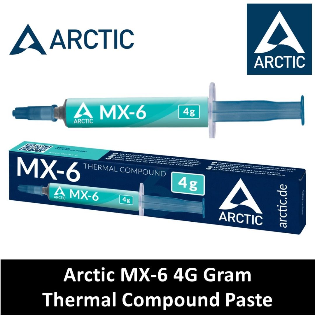 ARCTIC Releases New MX-6 Thermal Paste