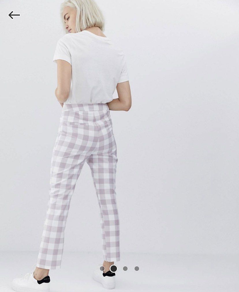 Checkered pants asos hot sale