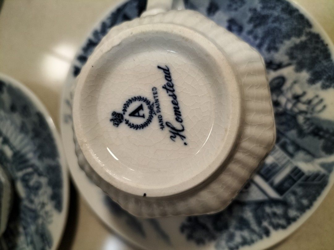 Assorted pretty tea cup&saucer setpls read descrtiptions, Furniture