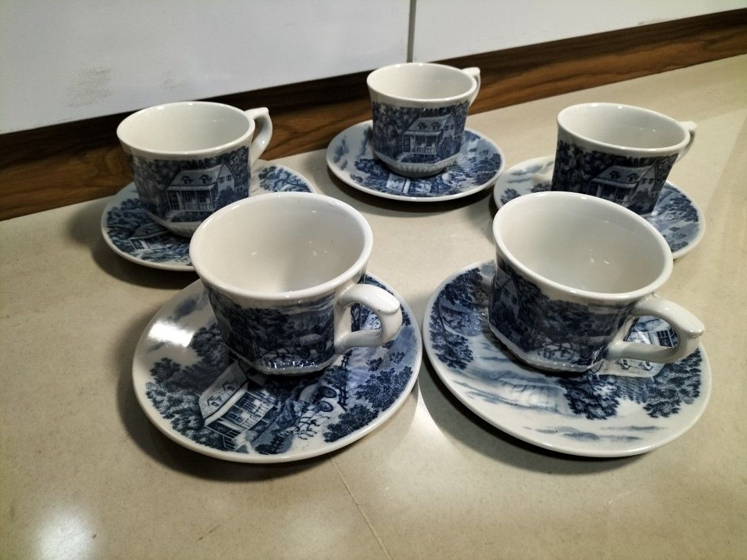 Assorted pretty tea cup&saucer setpls read descrtiptions, Furniture