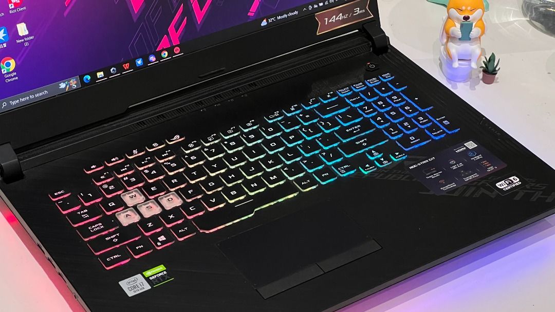 Asus ROG Strix G17 G712L-VEV067T 17.3'' FHD 144Hz Gaming Laptop ( i7 ...