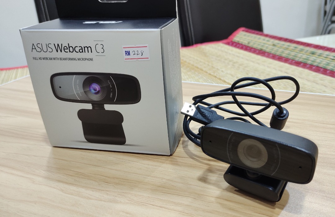 ASUS cam for PC cam C3 Full HD 1080p, Computers & Tech, Parts