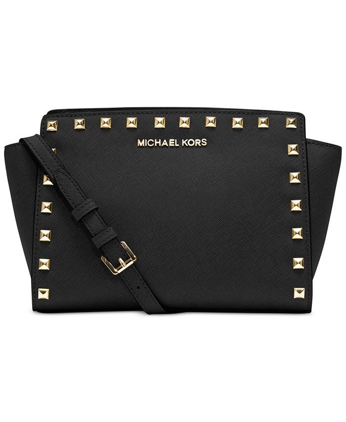 Michael kors studded discount crossbody
