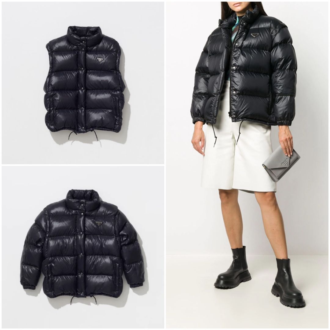 Puffer jacket prada on sale