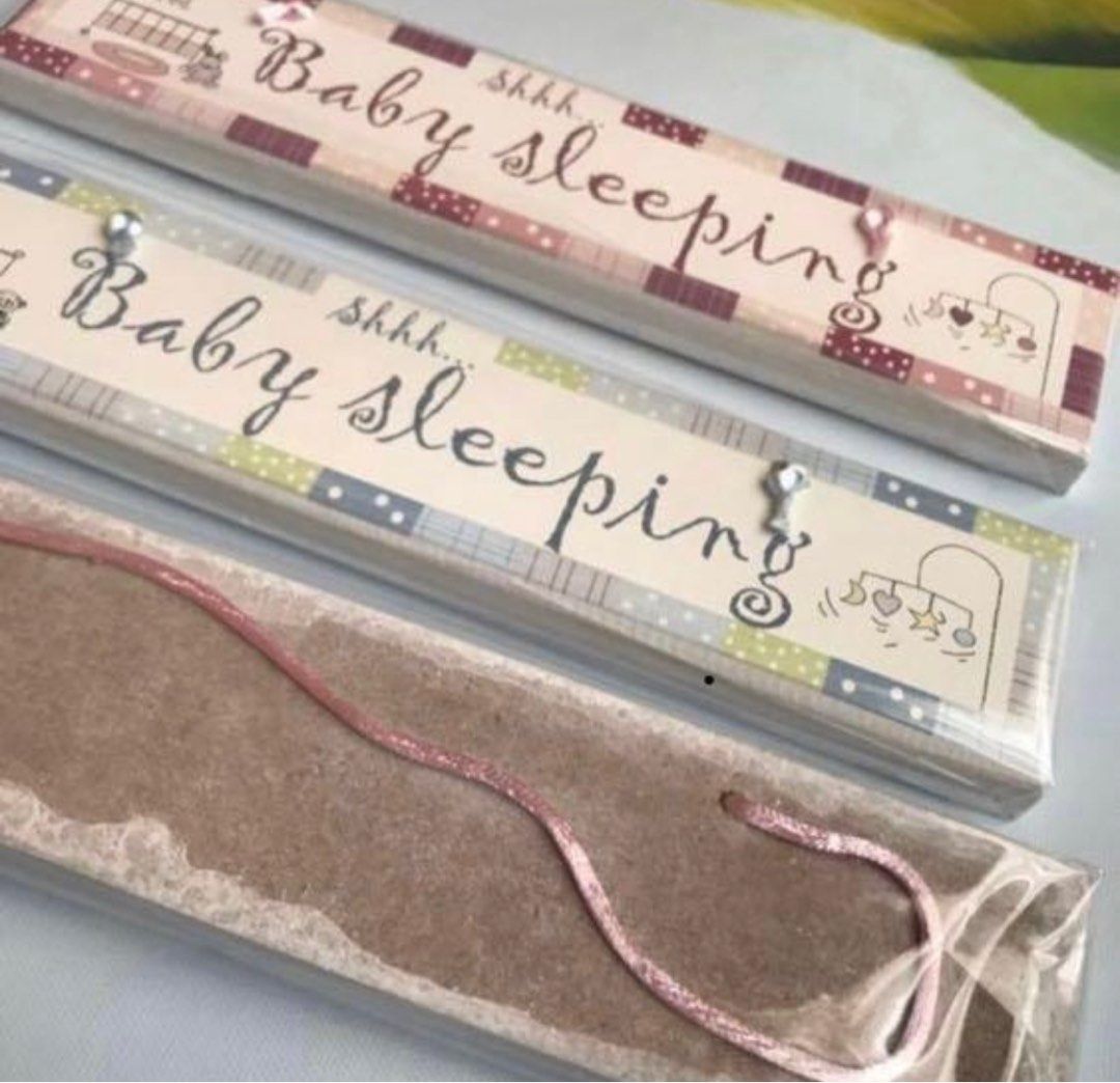 Baby Room Door Signage / Wall Decor, Furniture & Home Living, Home ...