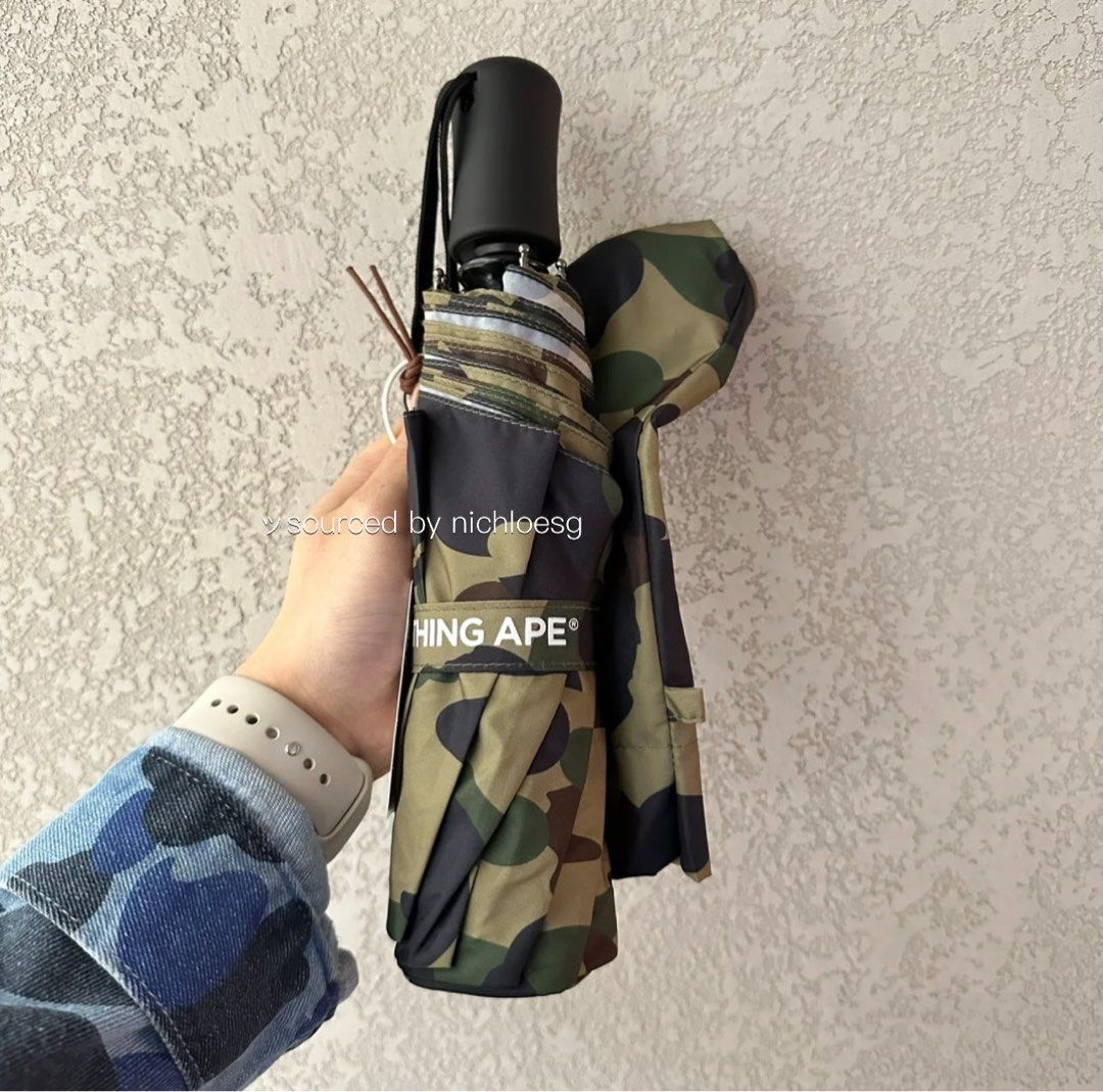 BAPE 1ST CAMO UMBRELLA, Hobbies & Toys, Travel, Umbrellas on BAPE 1ST CAMO UMBRELLA, Hobbies & Toys, Travel, Umbrellas on
