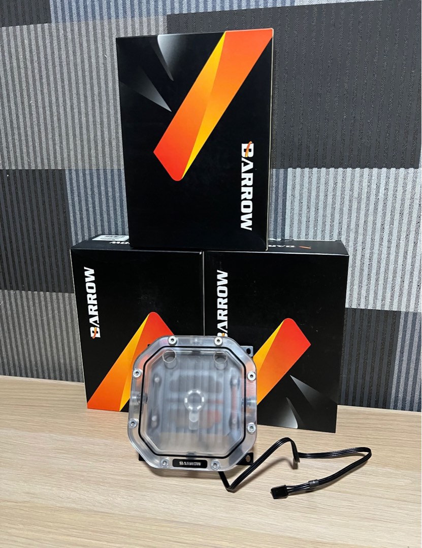 Barrow Water Cooling Square Reservoir, Computers & Tech, Parts