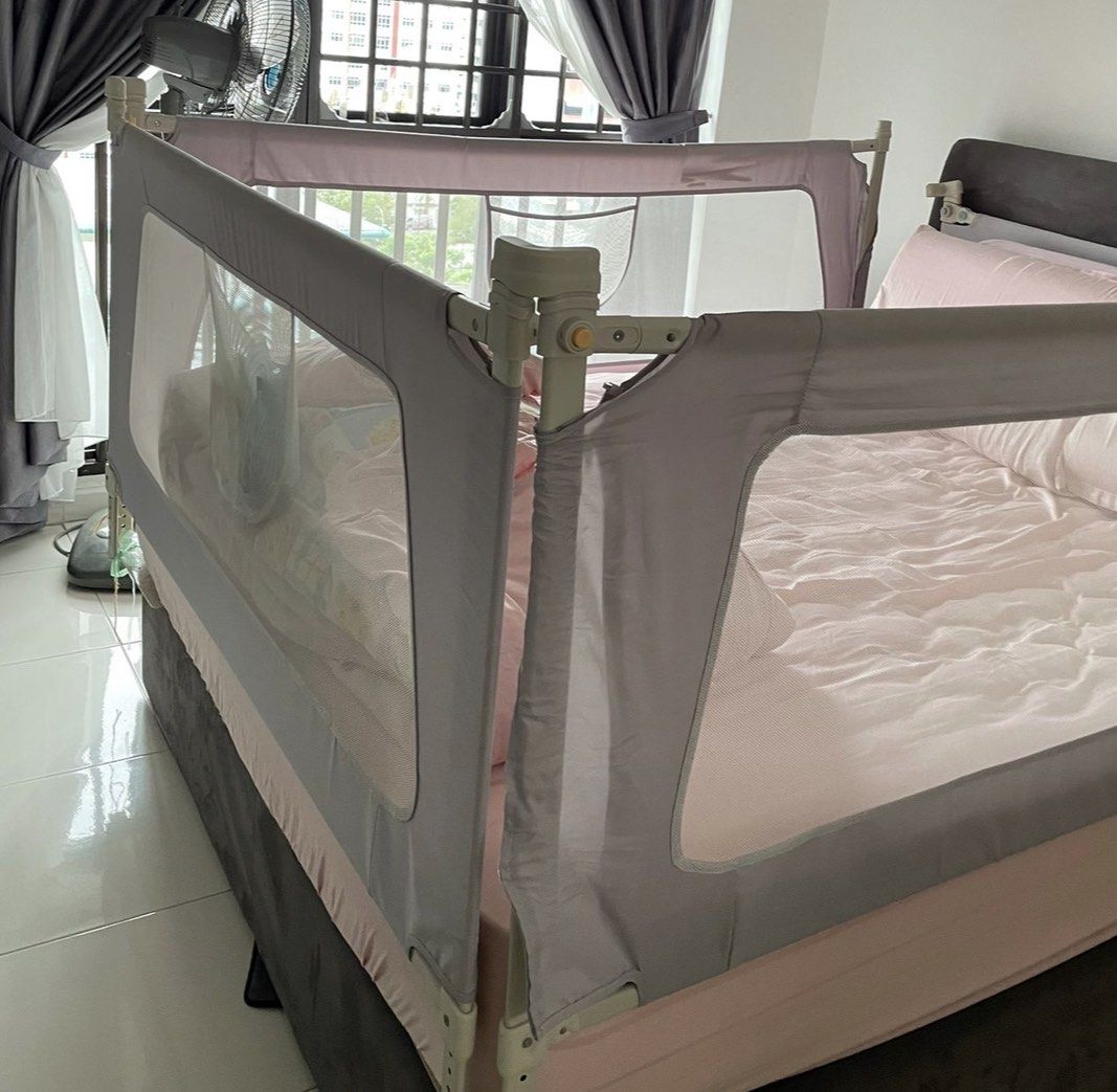 Bed Guard x full set 4 panels, Babies & Kids, Baby Nursery & Kids