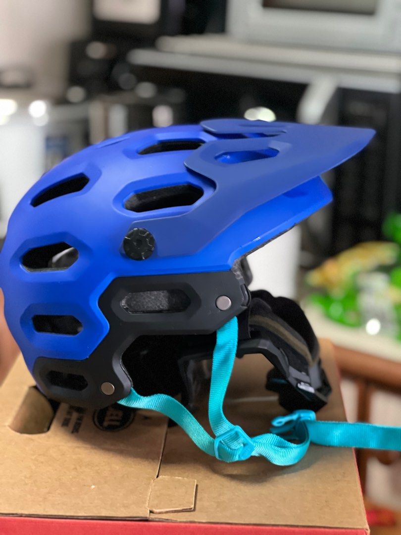 Bell super 3r blue clearance