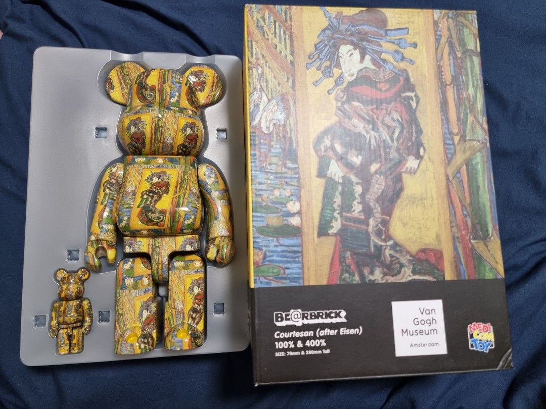 BE@RBRICK - Van Gogh Museum Courtesan (after Eisen) 100% & 400 ...