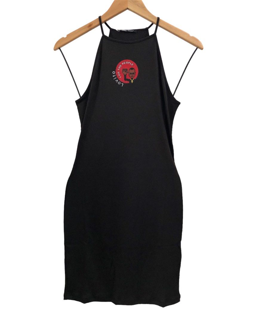 ax paris teal heart dress