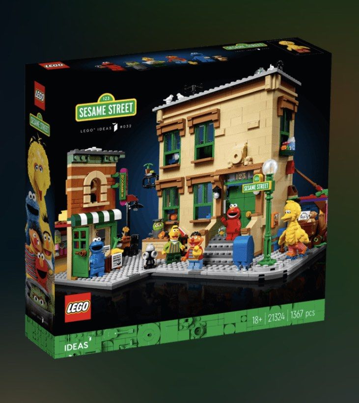 Lego 21324 ideas 123 sesame street 2025