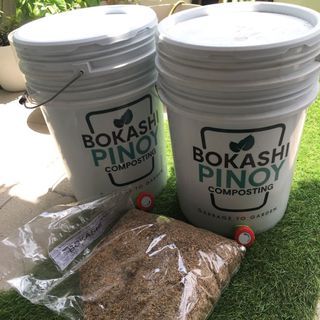 Bokashi 20L bucket (2 pcs) Container with Ipa