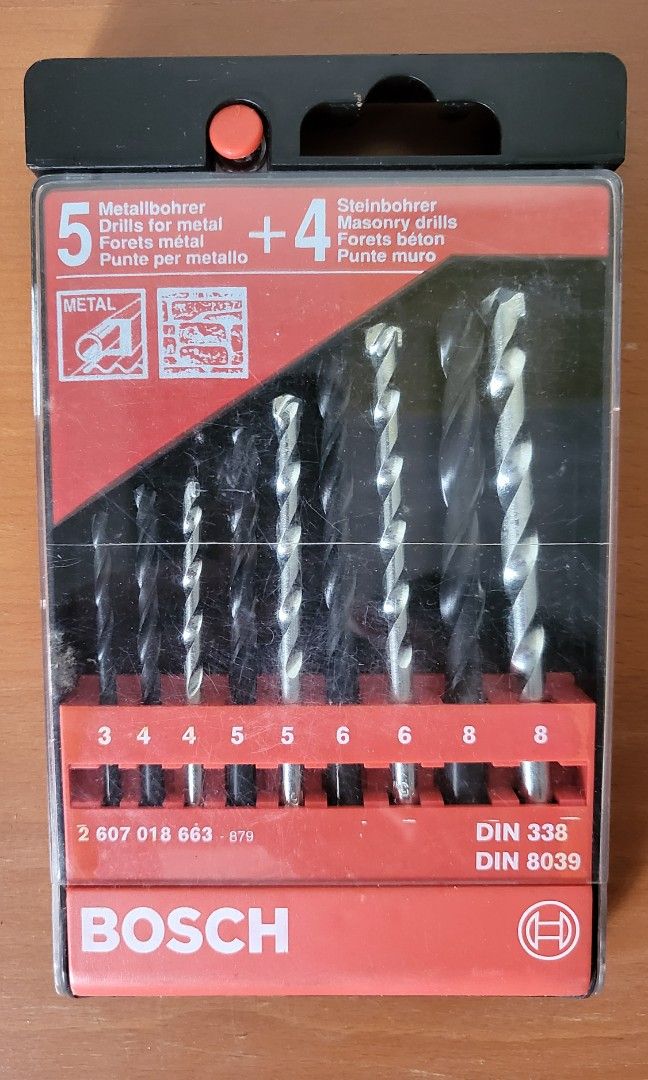 Bosch Drill Bits, Everything Else on Carousell