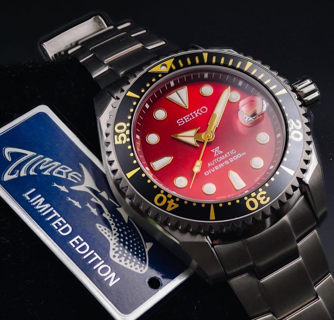 Brand New Seiko Prospex Automatic Diver's 200m Thailand Zimbe 11 Limited  Edition 500 Pcs Shogun Titanium SPB099 SPB099J SPB099J1, Men's Fashion,  Watches & Accessories, Watches on Carousell
