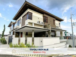 Brand-new Corner 3-storey House with Overlooking View in Tivoli Royale, Quezon City!