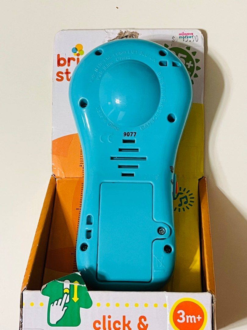 Bright Starts Click & Giggle Remote Control Baby Toy, Babies & Kids